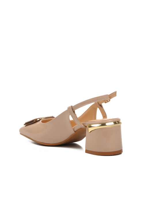 Bej  Kadın Topuklu Ayakkabı 312124 Z