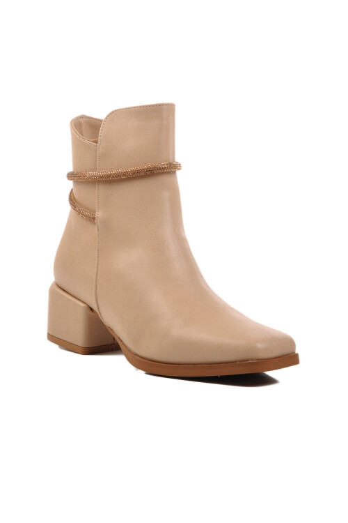 Nude Skin Womens Boots 326168 Z