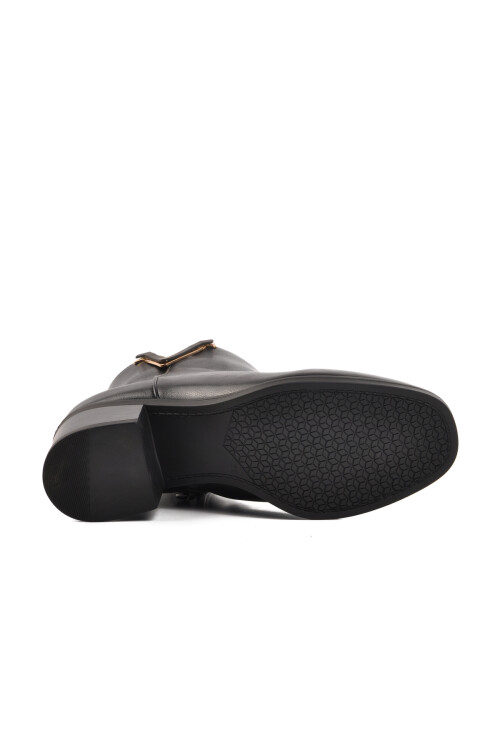 Black Skin Womens Boots 547788 Z