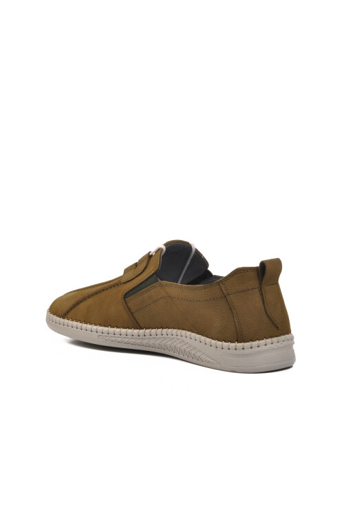 Khaki Nubuck Mens Casual Shoes 616 M