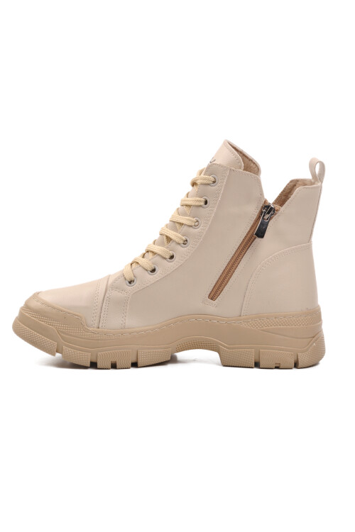 Beige Womens Boots 635393 Z