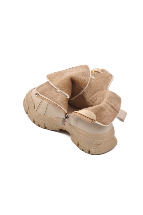 Beige Womens Boots 635393 Z