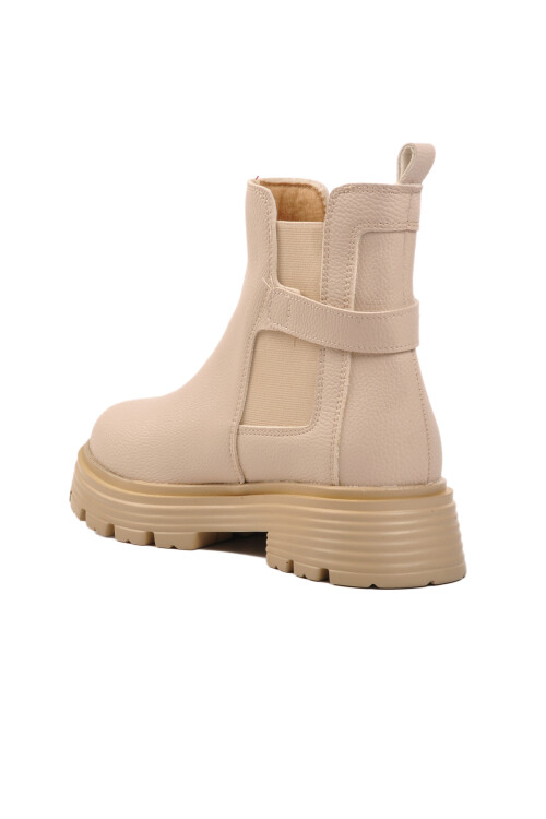Beige Womens Boots 677008 Z