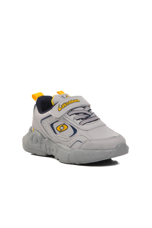 Buz-Lacivert-Sarı  Çocuk Spor Ayakkabı 720-25K P