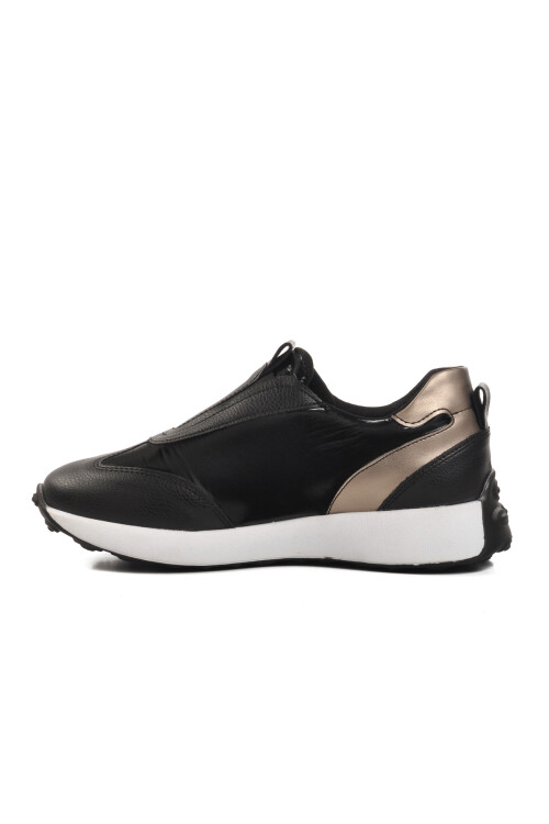 Black-White Womens Sneakers 7539 Z
