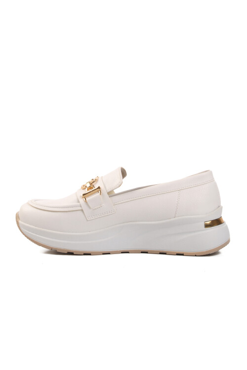 Beyaz  Kadın Günlük Ayakkabı 7697 Z