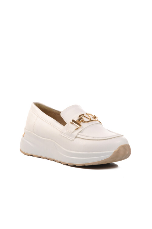 Beyaz  Kadın Günlük Ayakkabı 7697 Z