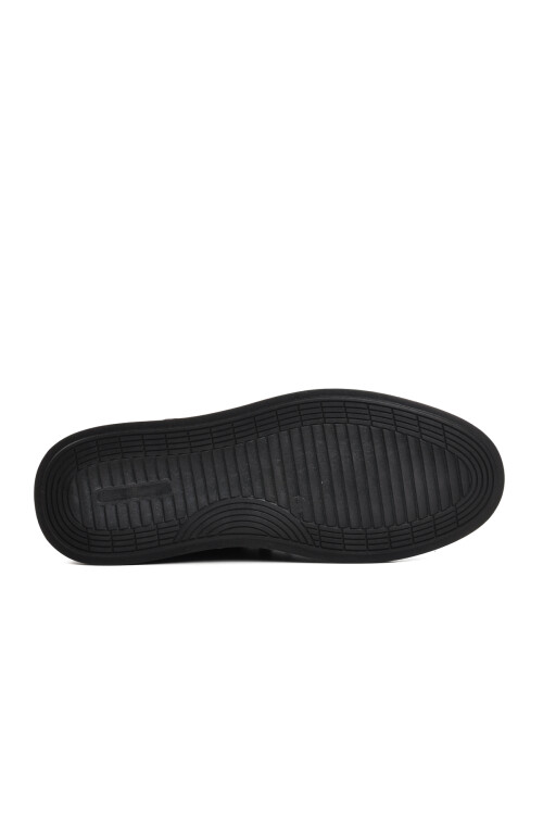 Black Nubuck Genuine Leather Mens Casual Shoes 818 M