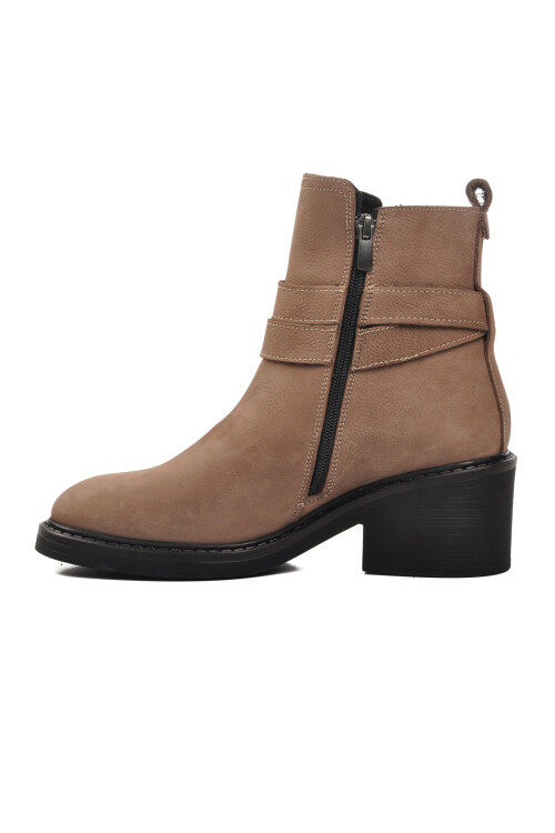 Mink Genuine Leather Anatomical Womens Boots 9874 Z