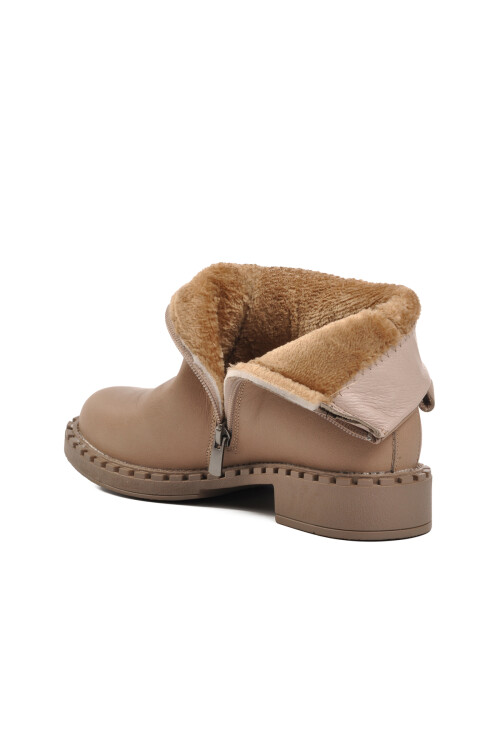 Mink Genuine Leather Anatomical Womens Boots 9894 Z