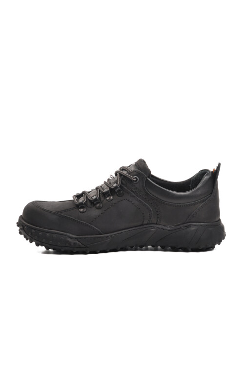 Black Mens Outdoor Shoes A-125 M