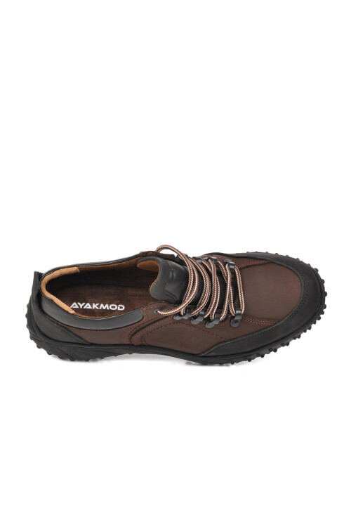 AyakmodBlack-Brown Men's Outdoor Shoes A-125 M
