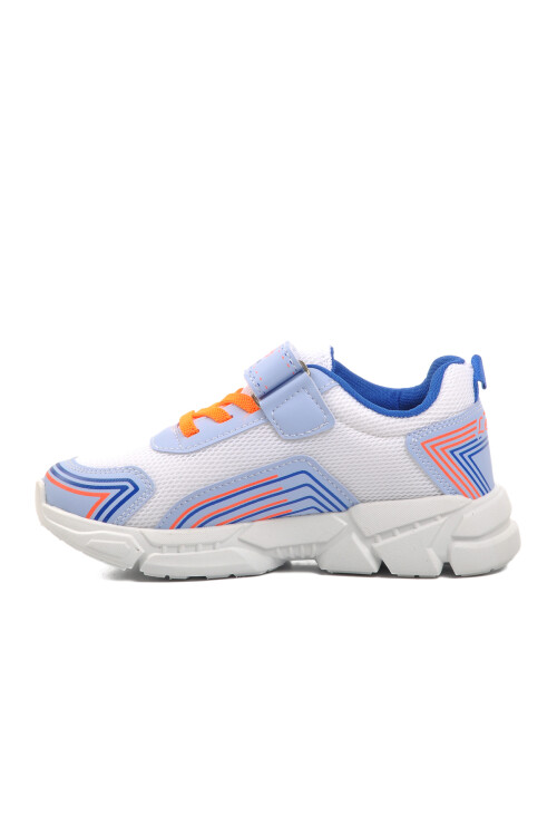 AyakmodWhite-Blue Children's Sports Shoes A-36 F