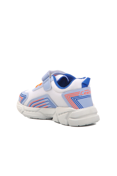 AyakmodWhite-Blue Children's Sports Shoes A-36 F