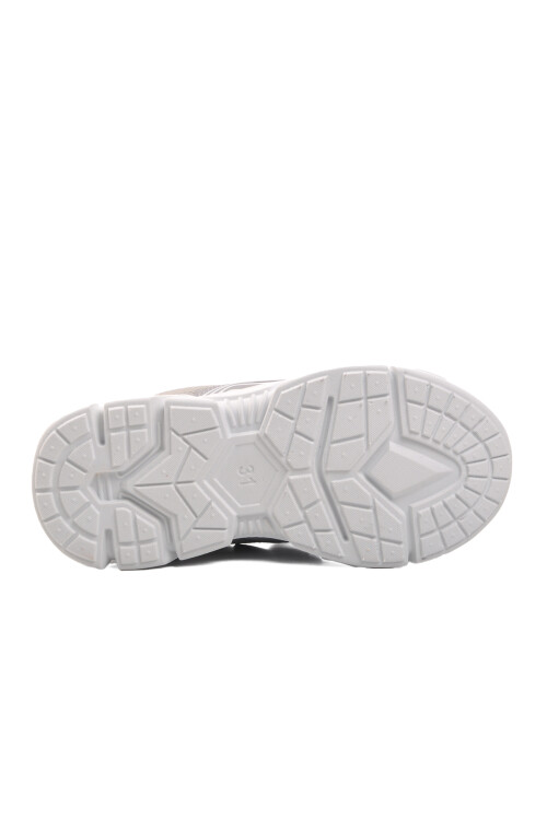 حذاء رياضي للأطفال باللون الأسود الجليدي A-36 F