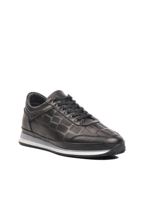 Siyah  Erkek Günlük Ayakkabı E-166 M