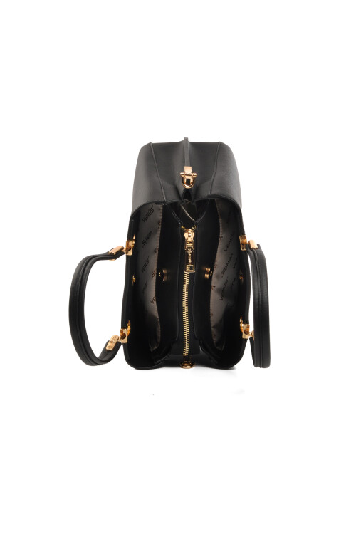 حقيبة كتف نسائية سوداء C2490041Y