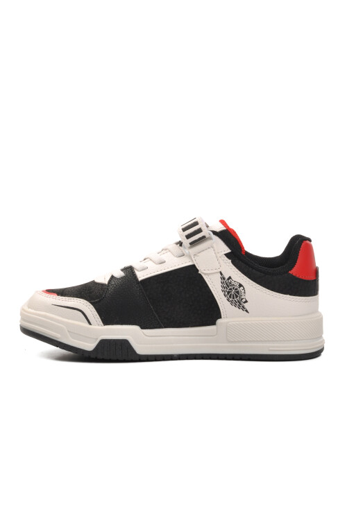 coolBlack-Red Velcro Unisex Kids Sports Shoes King Short F