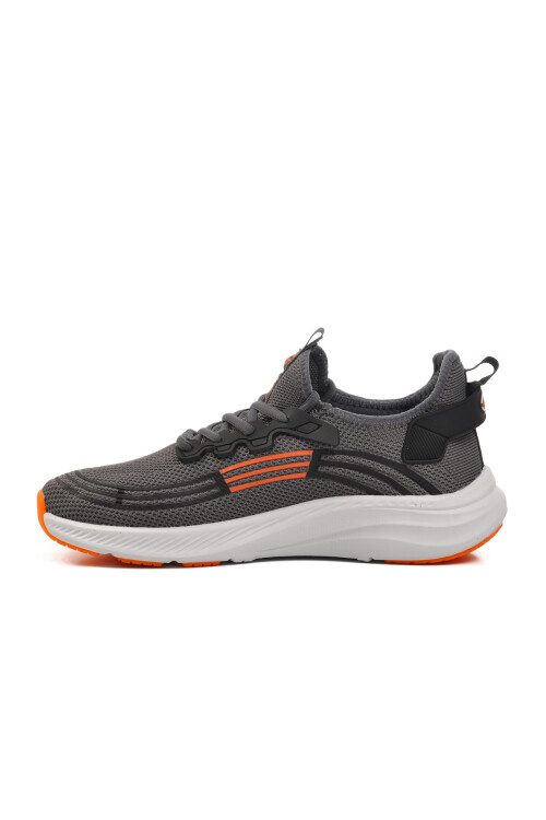Smoke-Orange-White Mens Sneakers Onega M