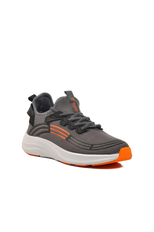 Smoke-Orange-White Mens Sneakers Onega M