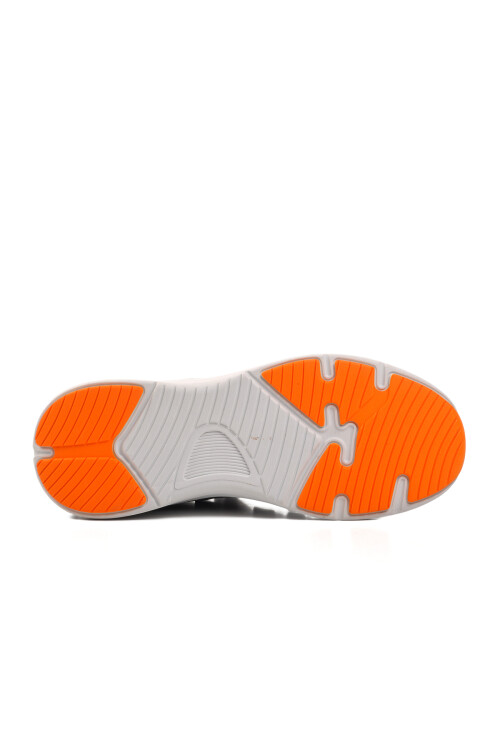 Smoke-Orange-White Mens Sneakers Onega M