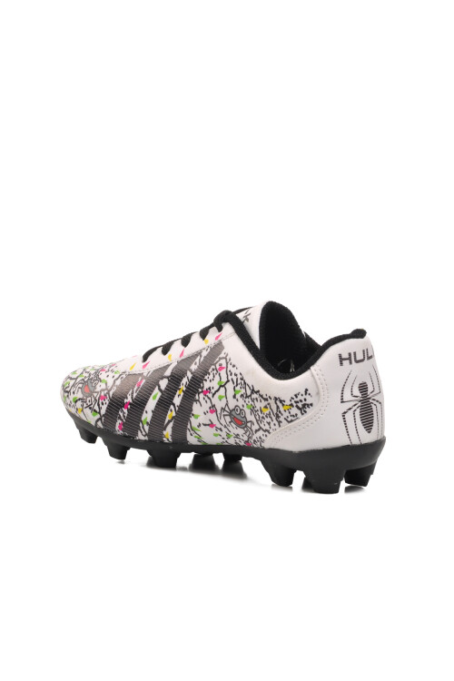 White Kids Cleats Spider F