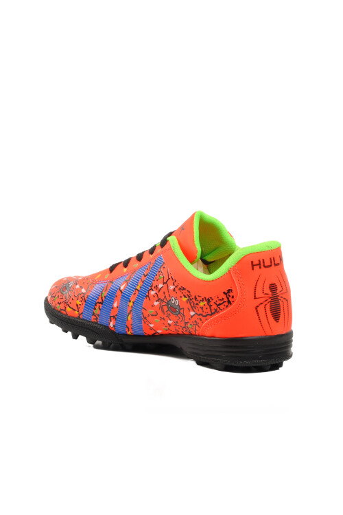 Orange Kids Artificial Turf Shoes Spider F