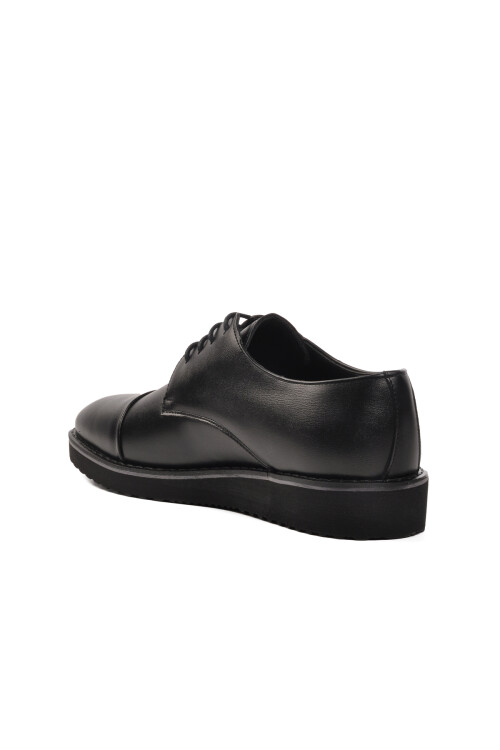 Black Skin Mens Casual Shoes P400 M