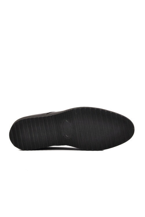 Black Skin Mens Casual Shoes P400 M