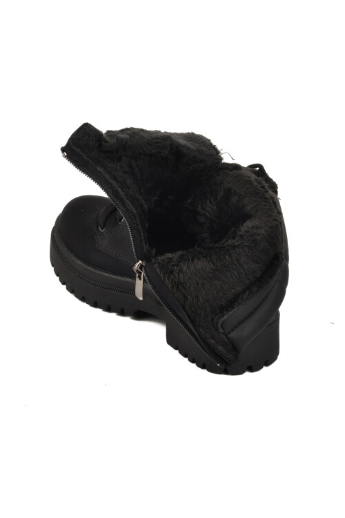 حذاء أطفال أسود زمردي Parpat 25K F