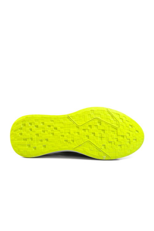 Black-White-Fluorescent Yellow Unisex Sneakers Ravello G