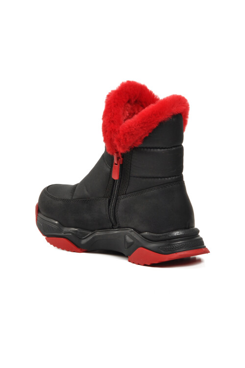 United Colors Of BenettonSiyah Kürklü Kız Çocuk Kar Botu BN-30406 F