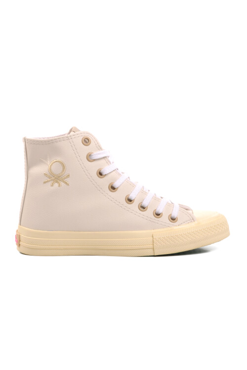 Beige Women Hi Sneaker BN-31042 Z