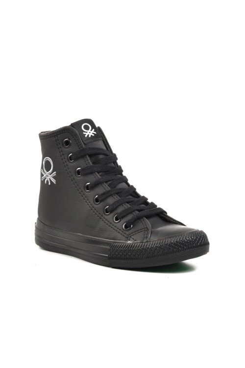 Siyah  Kadın Hi Sneaker BN-31042 Z