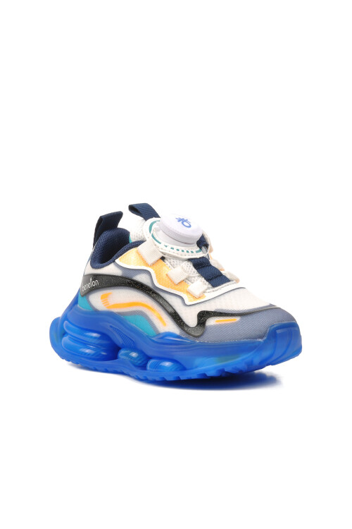 White-Blue Childrens Sports Shoes Benetton BNI-10017 P