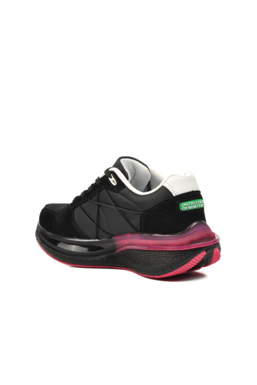 Black Womens Sneakers Benetton BNI-10044 Z