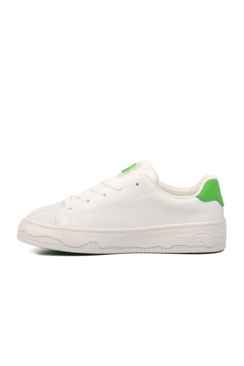 White-Green Unisex Sneaker Benetton BNI-10102 Z
