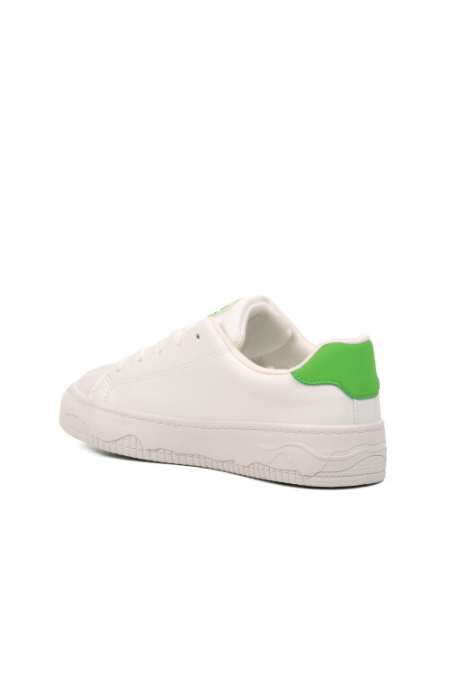 White-Green Unisex Sneaker Benetton BNI-10102 Z