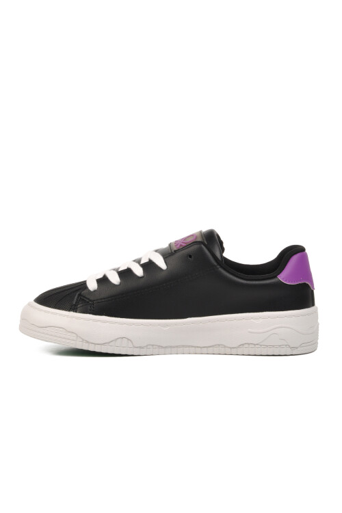 Siyah-Beyaz  Unisex Sneaker Benetton BNI-10102 Z