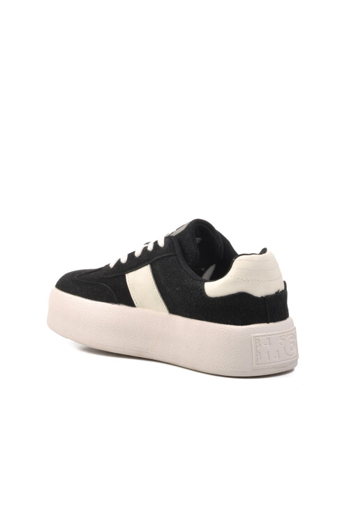 Black-White Womens Sneakers BNI-11241 Z