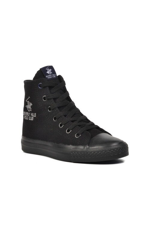 Black Unisex Hi Sneaker PO-30085 G