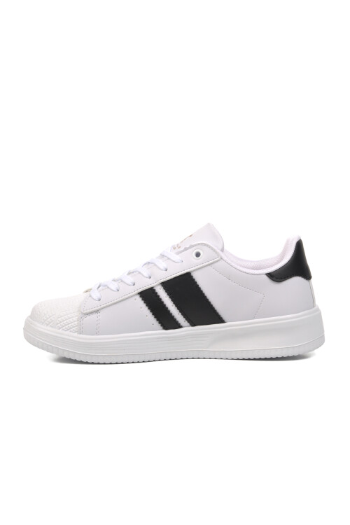 White-Black Unisex Sneaker PO-30162 G