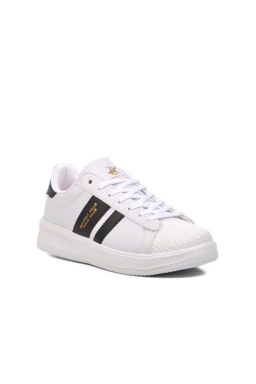 White-Black Unisex Sneaker PO-30162 G