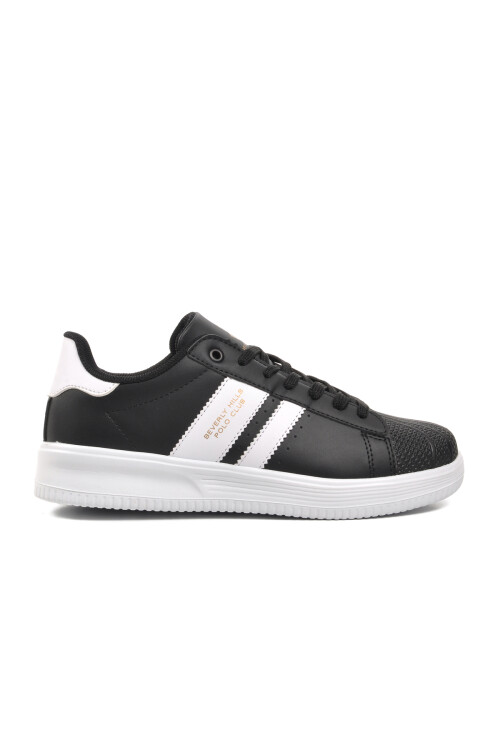 Black-White Unisex Sneaker PO-30162 G
