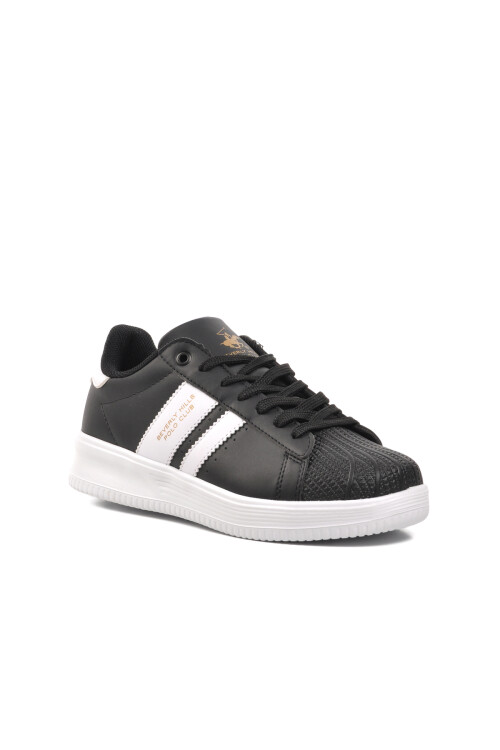 Black-White Unisex Sneaker PO-30162 G