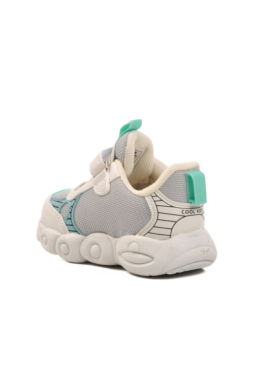 Aqua Green Unisex Kids Sneakers Peter B