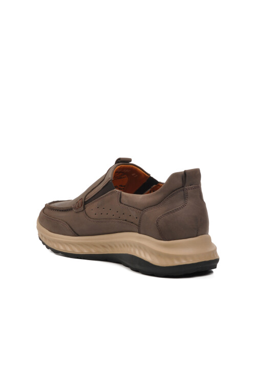 Kahve Hakiki Deri Ortopedik Erkek Casual Ayakkabı 191104 M