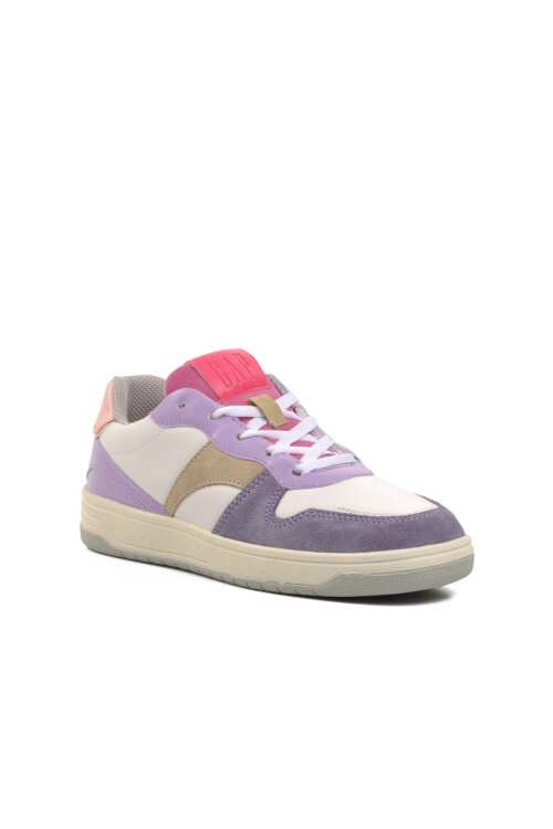 Beyaz-Lila  Unisex Sneaker Gp-1036 G