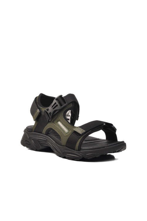 Haki  Erkek Düz Sandalet Olsey 101 24088 M