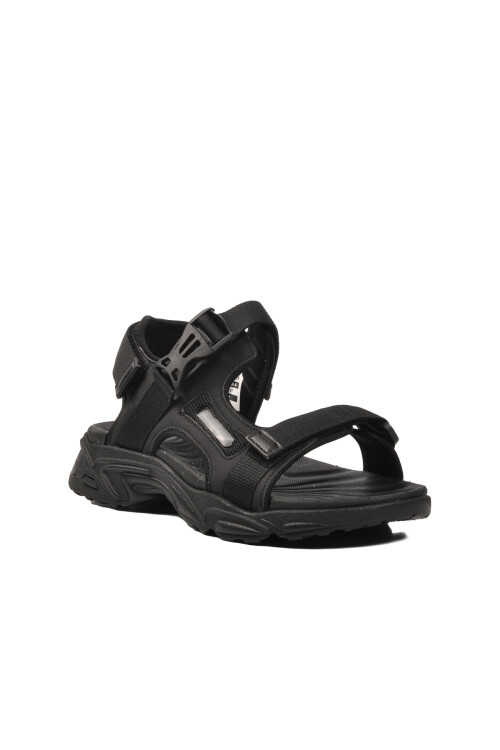 Hammer JackSiyah  Erkek Düz Sandalet Olsey 101 24088 M